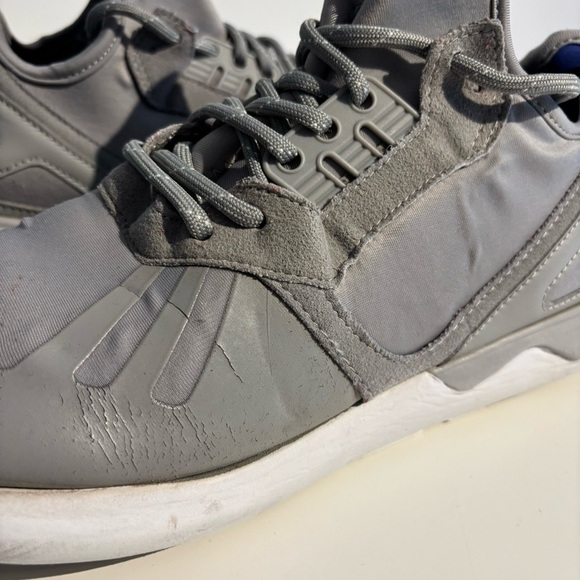 Grey Adidas Tubular Sneakers Size  9 - Picture 12 of 15